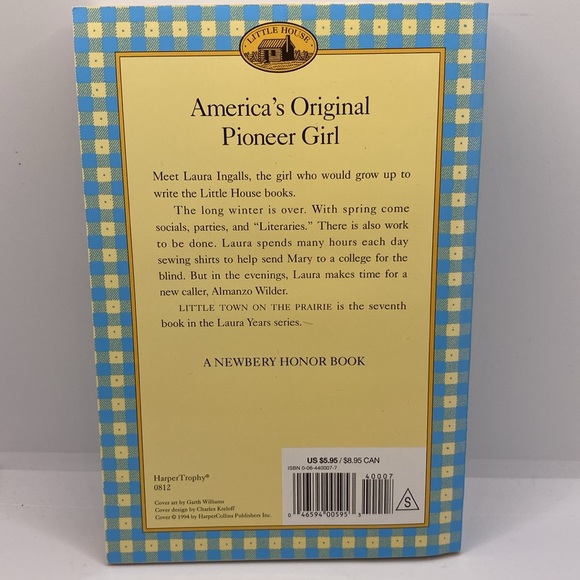 Set of 6 Little House On The Prairie Books Series Laura Ingalls Wilder - Picture 8 of 16